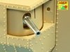 Aber 35L-207 Barrels for British WWI Tank Mk.V Male for 6 pdr (57mm) gun x 2pcs. 8mm Hotchkiss m.1909 x 4pcs. (1:35)